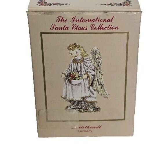 1992 Christkringl Germany Figurine with Box International Santa Claus Collection - Picture 1 of 13